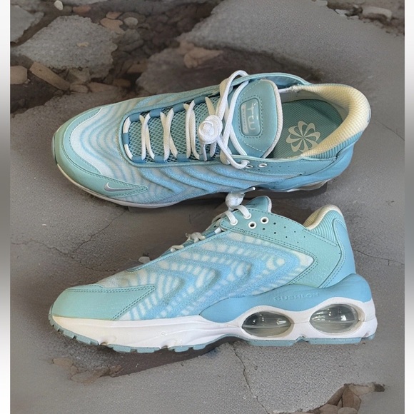 Nike US 11.5 Men\'s Ocean Blue White Retro Mesh Runner Air Max TW Next Nature NIB main image 9
